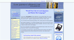 Desktop Screenshot of learn-japanese-adventure.com